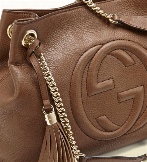 istituto borsa gucci soho|Gucci shoulder bag brown.